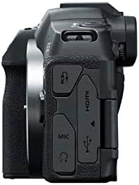        Canon Câmera sem espelho EOS R8 Full-Frame (apenas corpo), montagem RF, 24,2 MP, vídeo 4K, processador de imagem DIGIC X, detecção e rastreamento de assunto, compacta, leve, conexão de smartphone, criador de conteúdo       