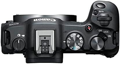         Canon Câmera sem espelho EOS R8 Full-Frame (apenas corpo), montagem RF, 24,2 MP, vídeo 4K, processador de imagem DIGIC X, detecção e rastreamento de assunto, compacta, leve, conexão de smartphone, criador de conteúdo       