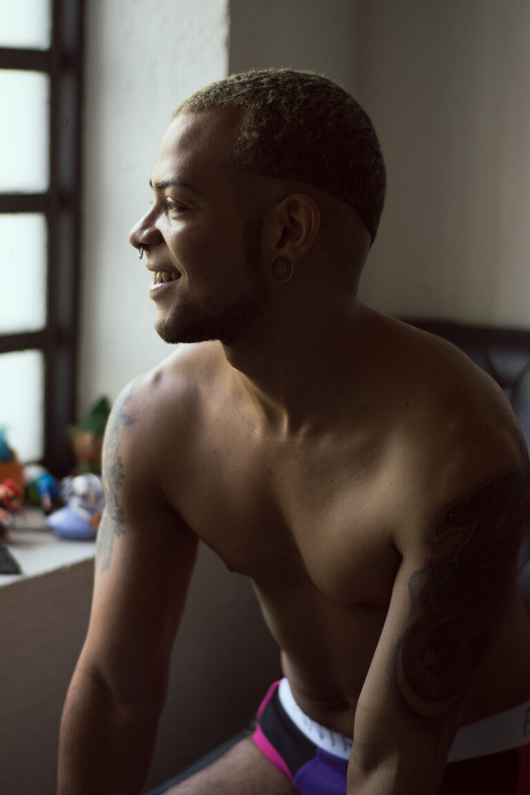 Ensaio Sensual Masculino em São Paulo com modelo Darlon