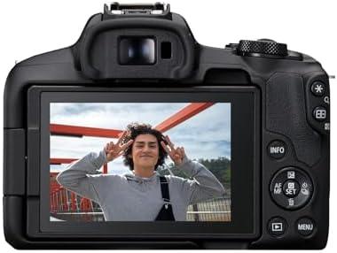         Câmera Canon EOS R50 com 18-45mm e 55-210mm       
