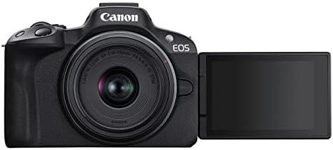         Câmera Canon EOS R50 com 18-45mm e 55-210mm       