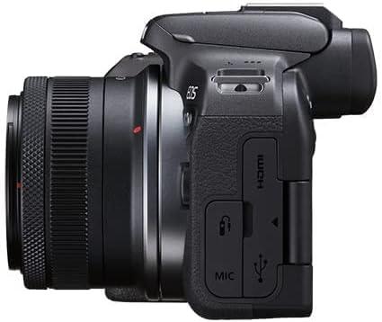 Câmera Canon EOS R10, Sem Espelho, Kit de Lentes RF-S 18-45 mm Câmera Canon EOS R10, Sem Espelho, Kit de Lentes RF-S 18-45 mm