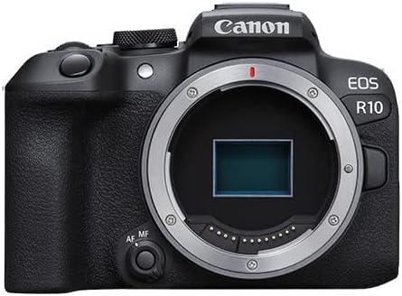 Câmera Canon EOS R10, Sem Espelho, Kit de Lentes RF-S 18-45 mm Câmera Canon EOS R10, Sem Espelho, Kit de Lentes RF-S 18-45 mm