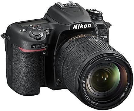         Nikon D7500 KIT 18-140mm VR - 20MP Câmera Digital DSLR Preta       