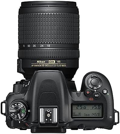 Câmera Nikon DSLR para fotografia profissional, ideal para ensaios e eventos.