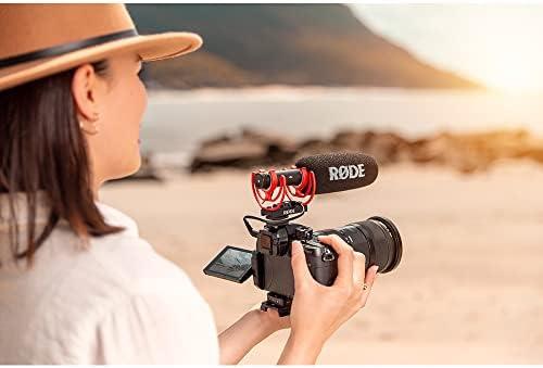 Microfone Rode VideoMic NTG Shotgun Híbrido Analógico/USB com Montagem em Câmera Microfone Rode VideoMic NTG Shotgun Híbrido Analógico/USB com Montagem em Câmera