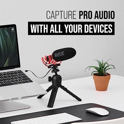 Microfone Rode VideoMic NTG Shotgun Híbrido Analógico/USB com Montagem em Câmera Microfone Rode VideoMic NTG Shotgun Híbrido Analógico/USB com Montagem em Câmera