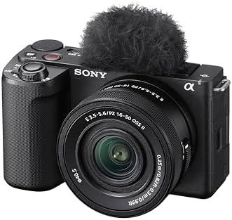 Sony Alpha ZVE10 II - Câmera para criadores de conteúdo sem espelho com lente intercambiável APS-C - preta - com lente Sony Alpha ZVE10 II - Câmera para criadores de conteúdo sem espelho com lente intercambiável APS-C - preta - com lente