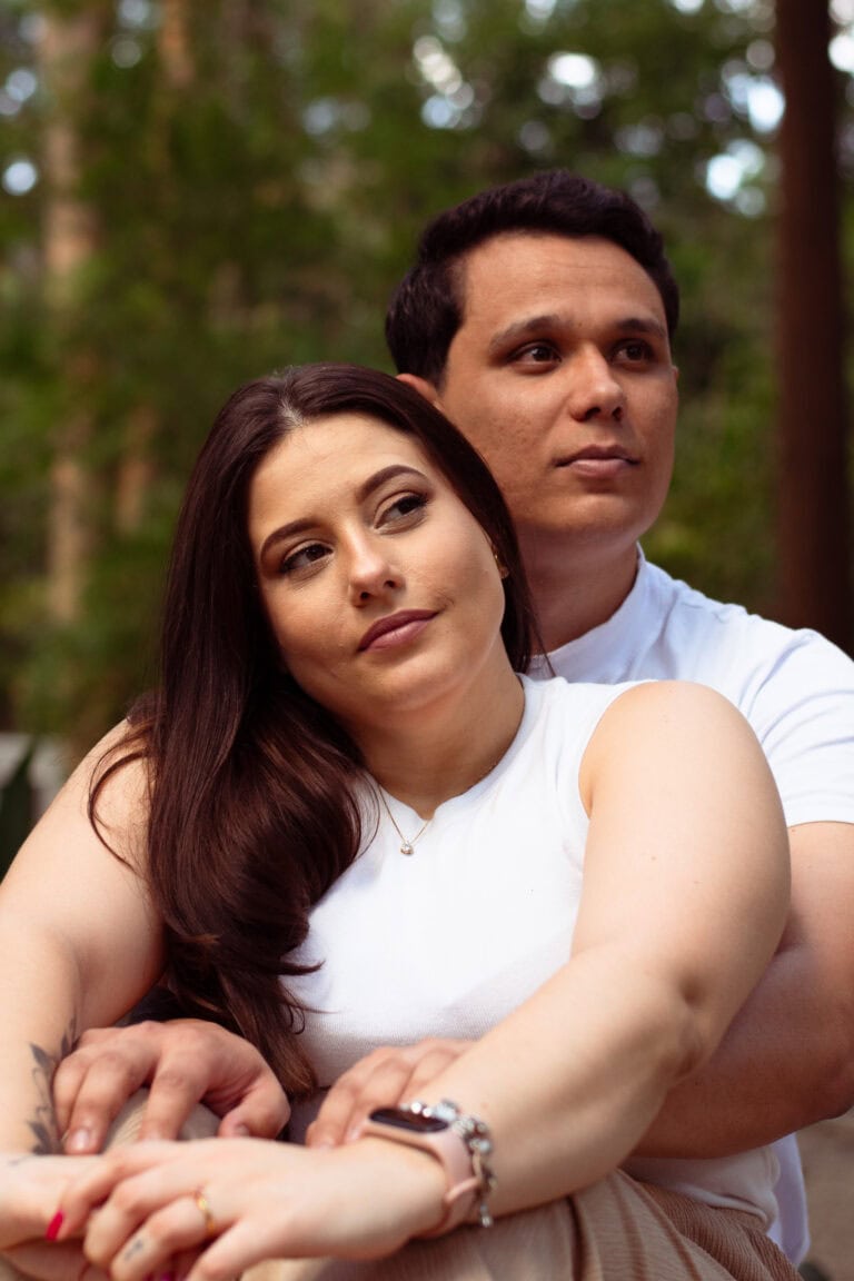Fotógrafo Guilherme Marques, ensaio de casal em parque de São Paulo.